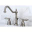 Robinet de salle de bain espacé avec ensemble de drain Heritage