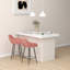 Orduna Upholstered Counter Stool with Metal Frame-398985484
