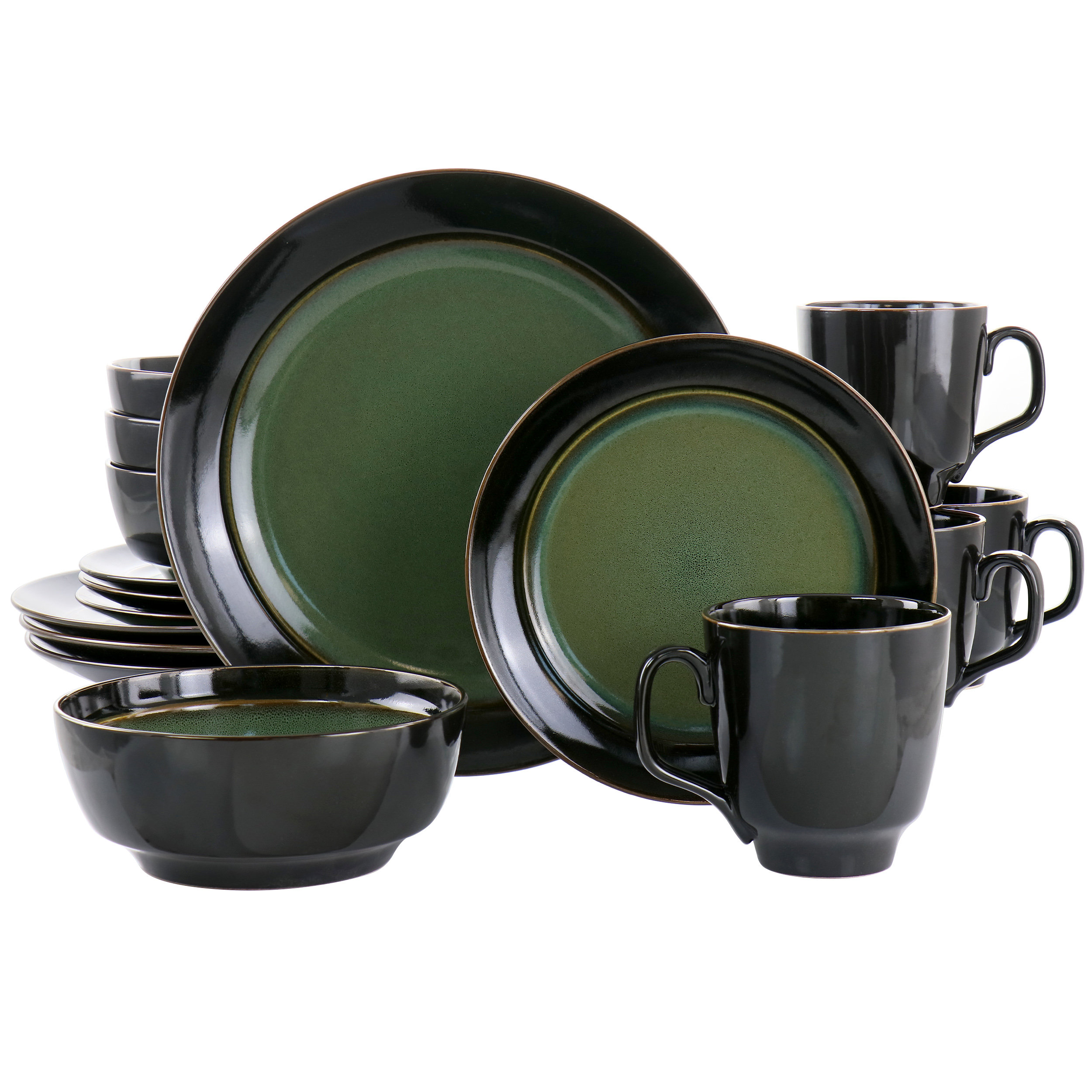 Gibson Home Dinnerware Set of 16 Wayfair