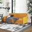 2 Seater Linen Blend Sofa-655115746