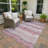 Machine Washable Indoor/Outdoor Lanphear ACN2397 Stripes Rug-386613577