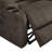 Upholstered Heated Massage Chair-2107614967