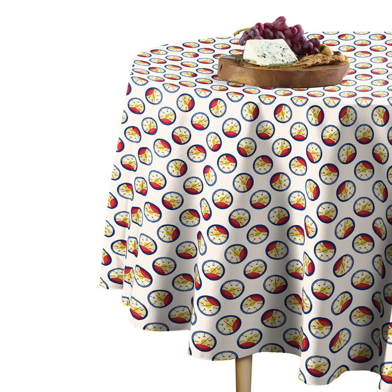 Damion Speedometer Round Tablecloth, 84" x 84"