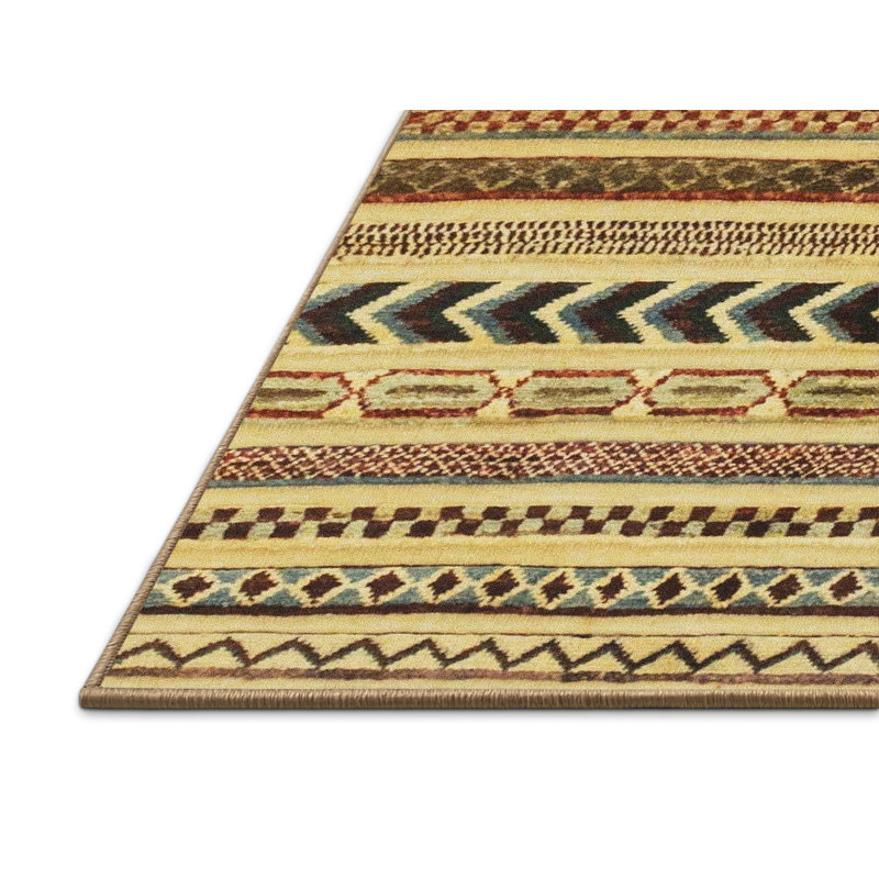 Abstract Indoor Rug, Rectangle 5' x 7'