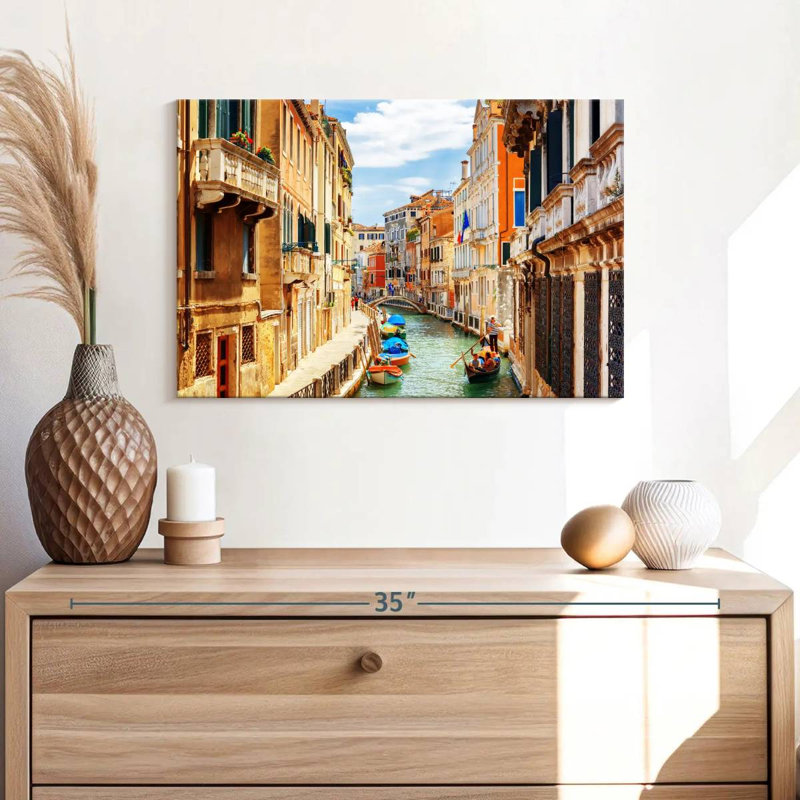 Ravi Rio Marin Canal, 16" H x 24" W