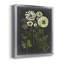 Ex-libris floral I - ensemble de 2 reproductions d'art sur toile