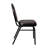 Hercules Series Commercial Dome Back Stacking Banquet Chair with Metal Frame-83457216
