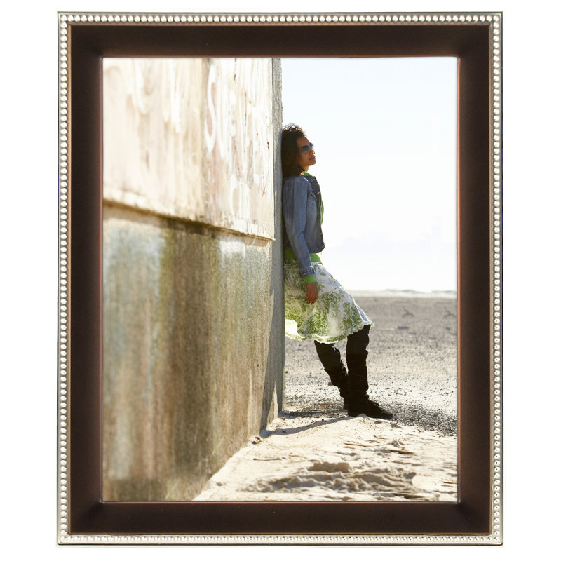 Cadre photo Alfs, 8 po x 10 po, Argent