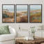 «Beach Path with Coastal Plants and Two Birds by the Shore», reproduction d'art sur toile encadrée-294344819-294344831-294344822