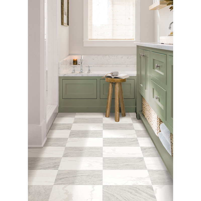 Bonneville 12" x 12" x 0.06mm Luxury Vinyl Tile, Beige