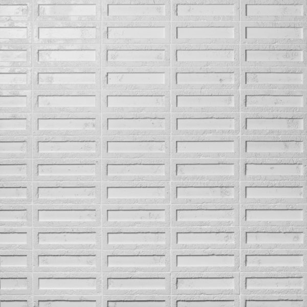 Reid 3.14 In. X 10.62 In. 3D Textured Matte Ceramic Wall Tile (3.25 Sq. Ft. / Case)