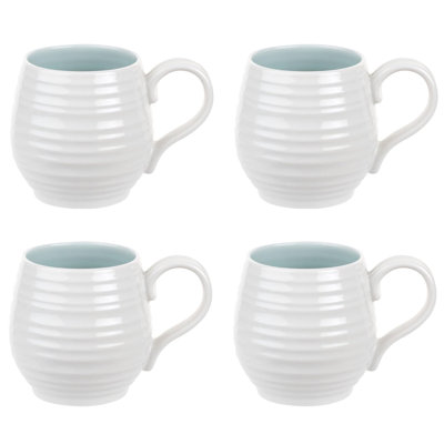 Sophie Conran, White - Barrel Mugs