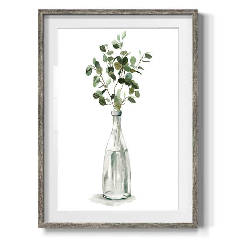 Palmea -Gallery Wrapped Canvas, Distressed, 25.5" H x 17.5" W