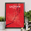 Saginaw - No Frame Print-273577829