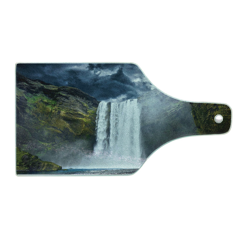 Planche à découper en verre trempé Ambesonne