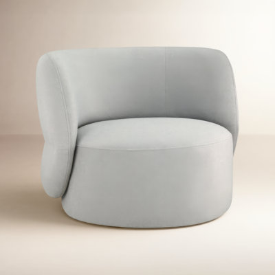 Swivel Barrel Chair