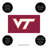 Full Color PVC Mat, 16" x 28", Virginia Tech