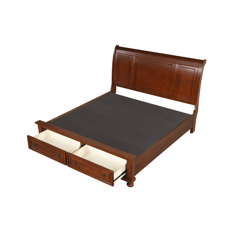 Manlius Sleigh Storage Beds, King