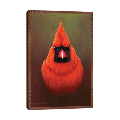 Cardinal 1 Piece Painting on Canvas