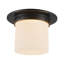 Mineral 8-in Brass Flush Mount-431977231-431977230