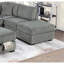 Canapé modulaire en velours côtelé réversible Smoke Color-184207224