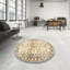 Tapis traditionnel beige / noir Gilkes-613161442
