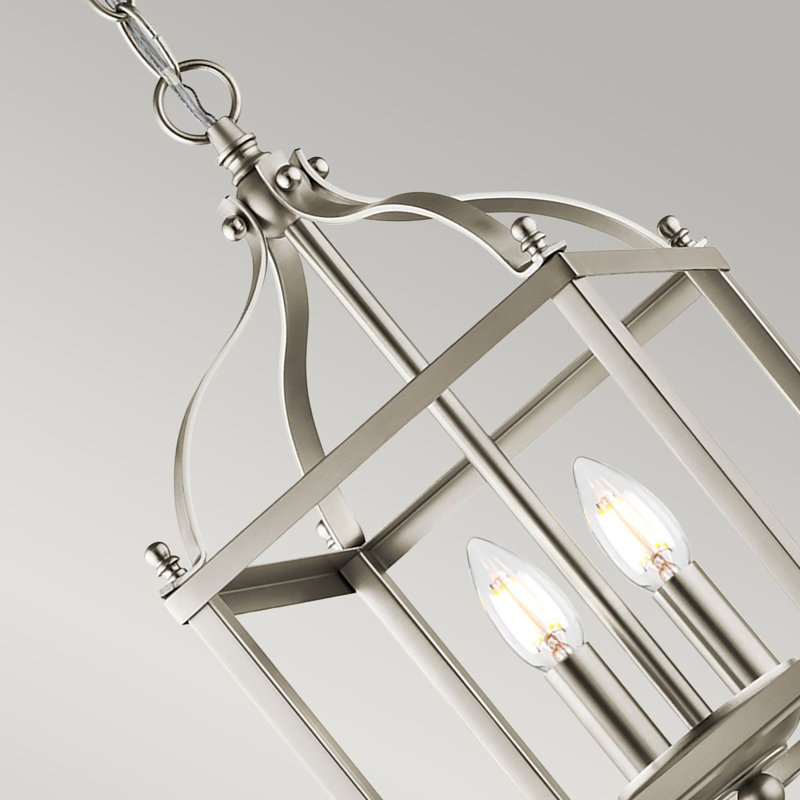 Larkin 2 - Light Lantern Pendant, Brushed Nickel