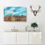 Warsaw Old Town In Poland - Wrapped Canvas Painting-56640153