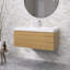 Meuble-lavabo moderne à rayures avec lavabo simple-1629074918