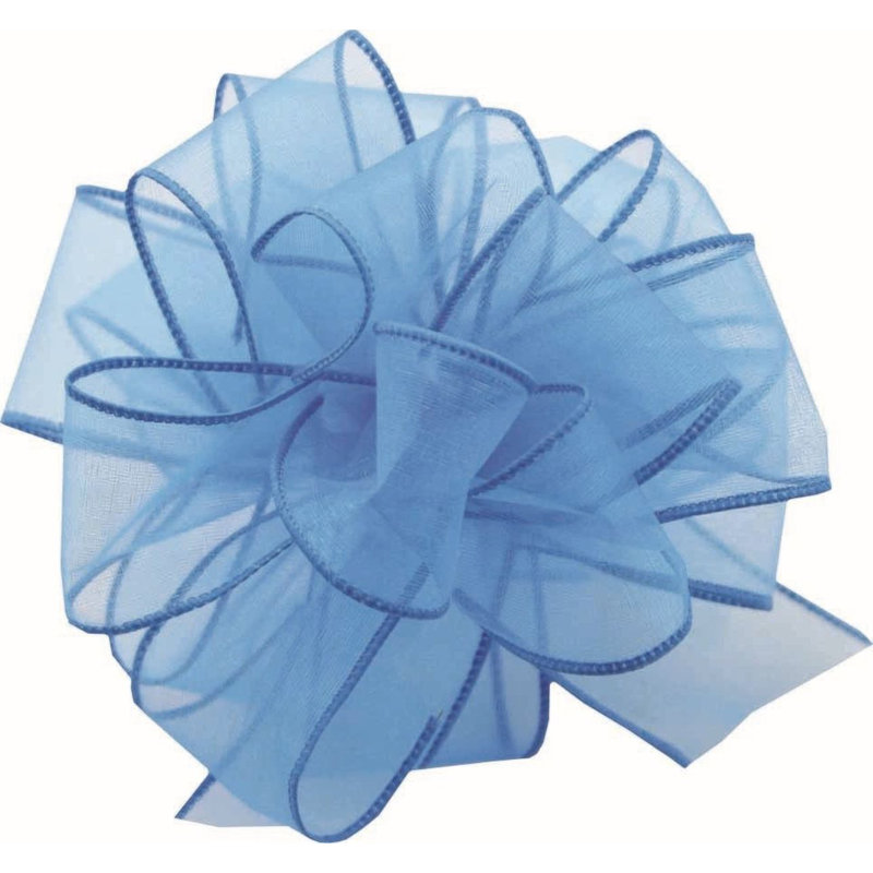 Ruban à ressort, Bleu, H 2 po x l 6 po x P 6 po