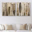 «Rustic Wooden Oars And Paddles With Neutral Vintage Lake House», ensemble de 2 reproductions d'art sur toile encadrées-131652693-131652696