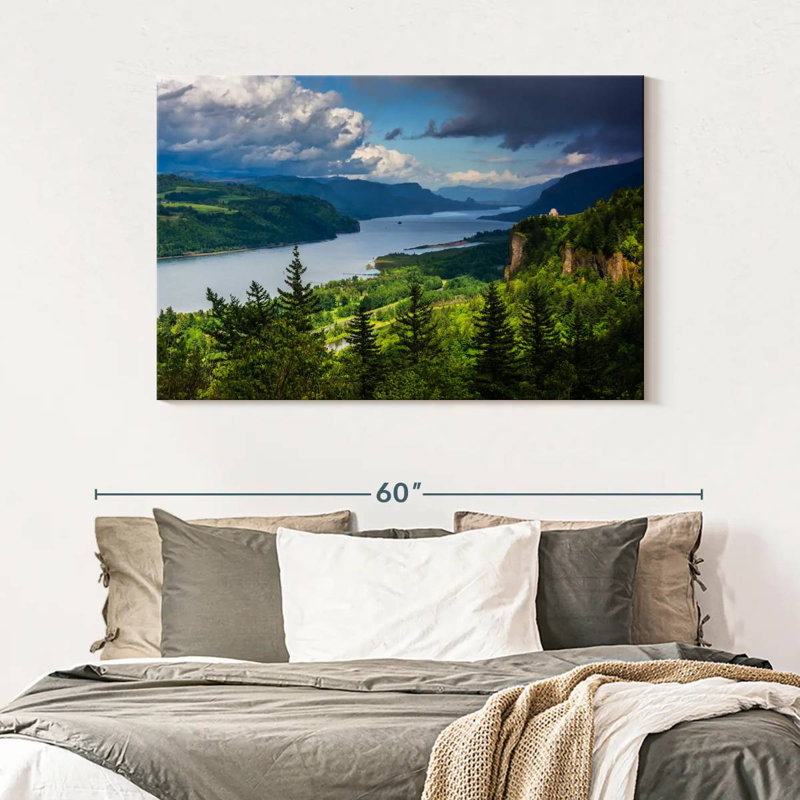 Alvord Columbia River Gorge View, 32" H x 48" W