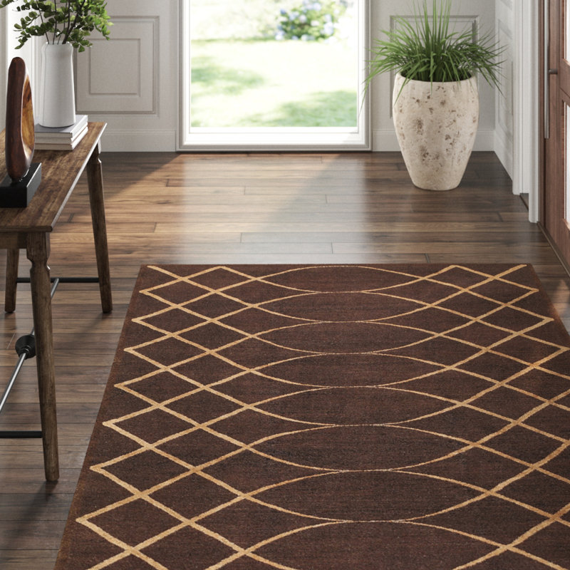 Geometric Area Rug, Rectangle 3' x 5'
