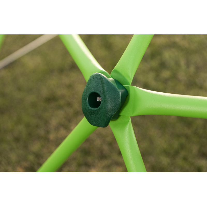 Mantis Green and Bronze 5.5 ft. Climbing Dome with Fort