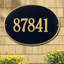 Hawthorne 1-Line Wall Address Plaque-925983643-925983638