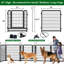 Barrière pour chien 40 po-2038989905