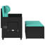 Banc de patio inclinable avec coussins vidaXL-99049278