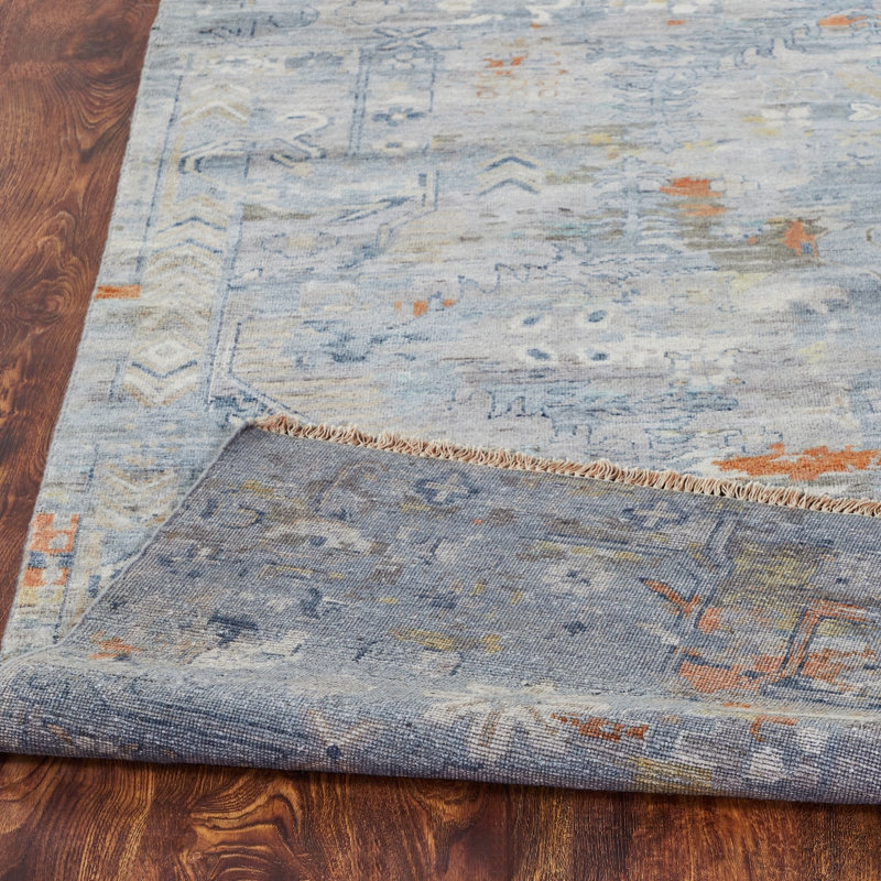 Heritage Revival Hand Knotted Area Rug, Rectangle 2' x 3'