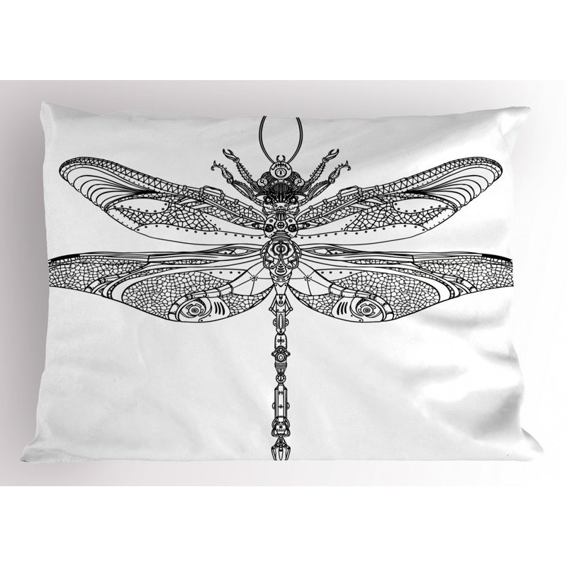 Dragon Polyester Sham Set, Twin