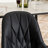 Chardee Upholstered Dining Chairs Faux Leather Waterproof Side Chair With Metal Frame-677716636