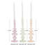 Anij Glass Tabletop Candlestick