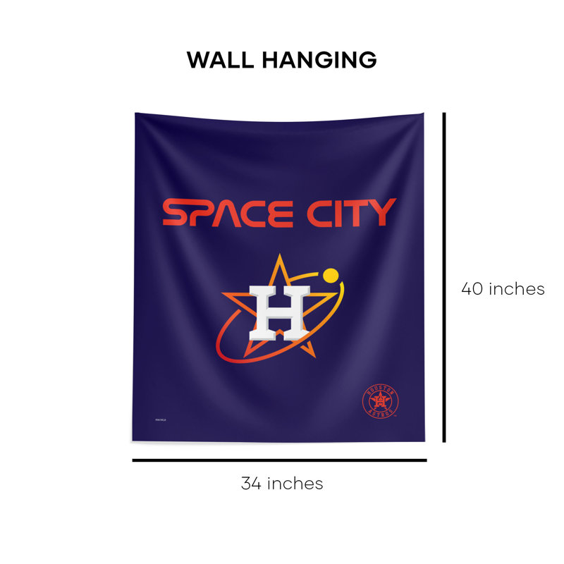 Polyester Wall Decor on Wall Hanging, 34" H x 60" W x 0.50" D