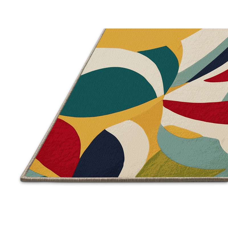 Spunky Shimmy Rug, Rectangle 3' x 5'