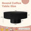 Table basse ronde