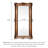 European-Style Classical Carved Full-Length Mirror-707888396