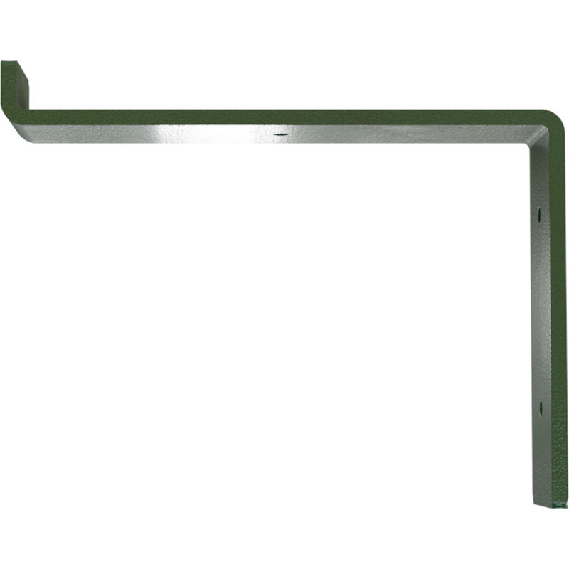 Support de tablette en acier, Or martelé, H 6 po x l 2 po x P 8 po