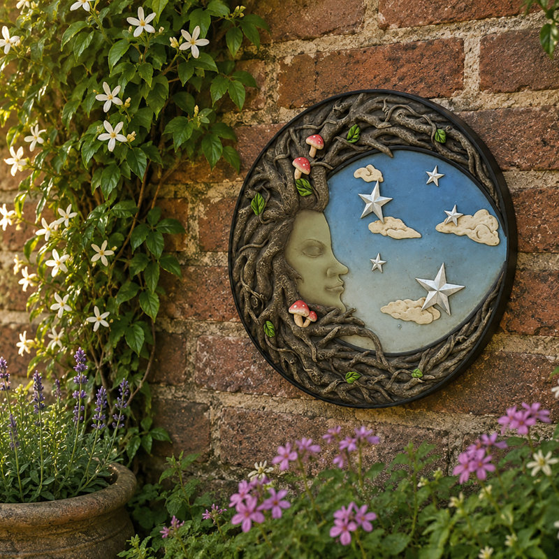 Plants & Flowers Wall Decor on Resin