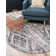 Tapis gris de style sud-ouest Leanora