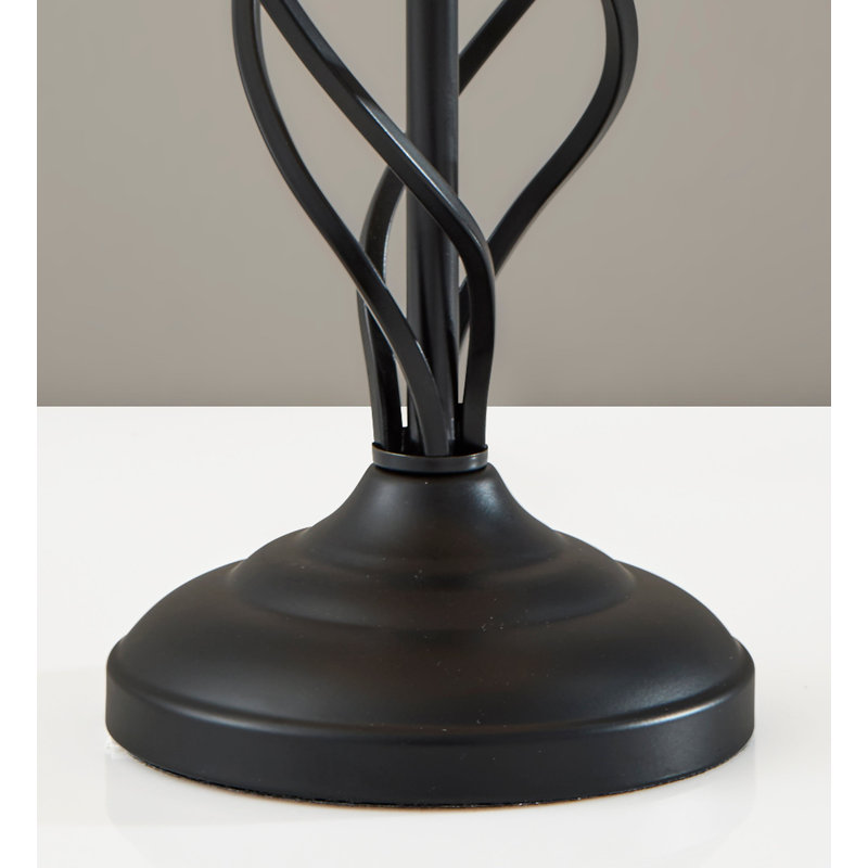 Darcy Table Lamp- Grey Drum Shade