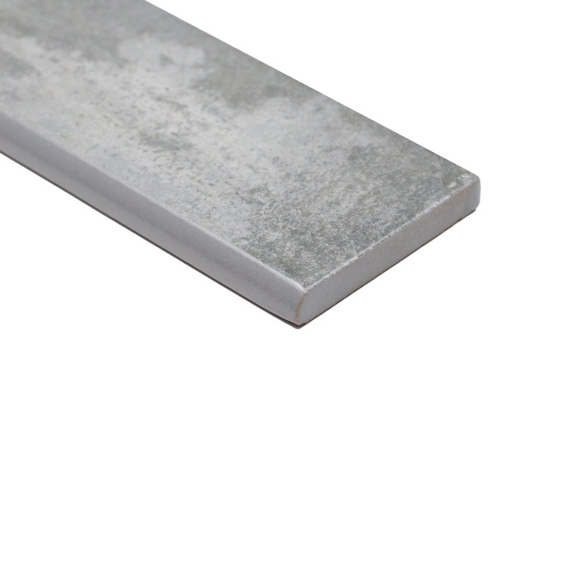 Carreau de porcelaine zellige 2 "x 10" Mirage, Gris clair